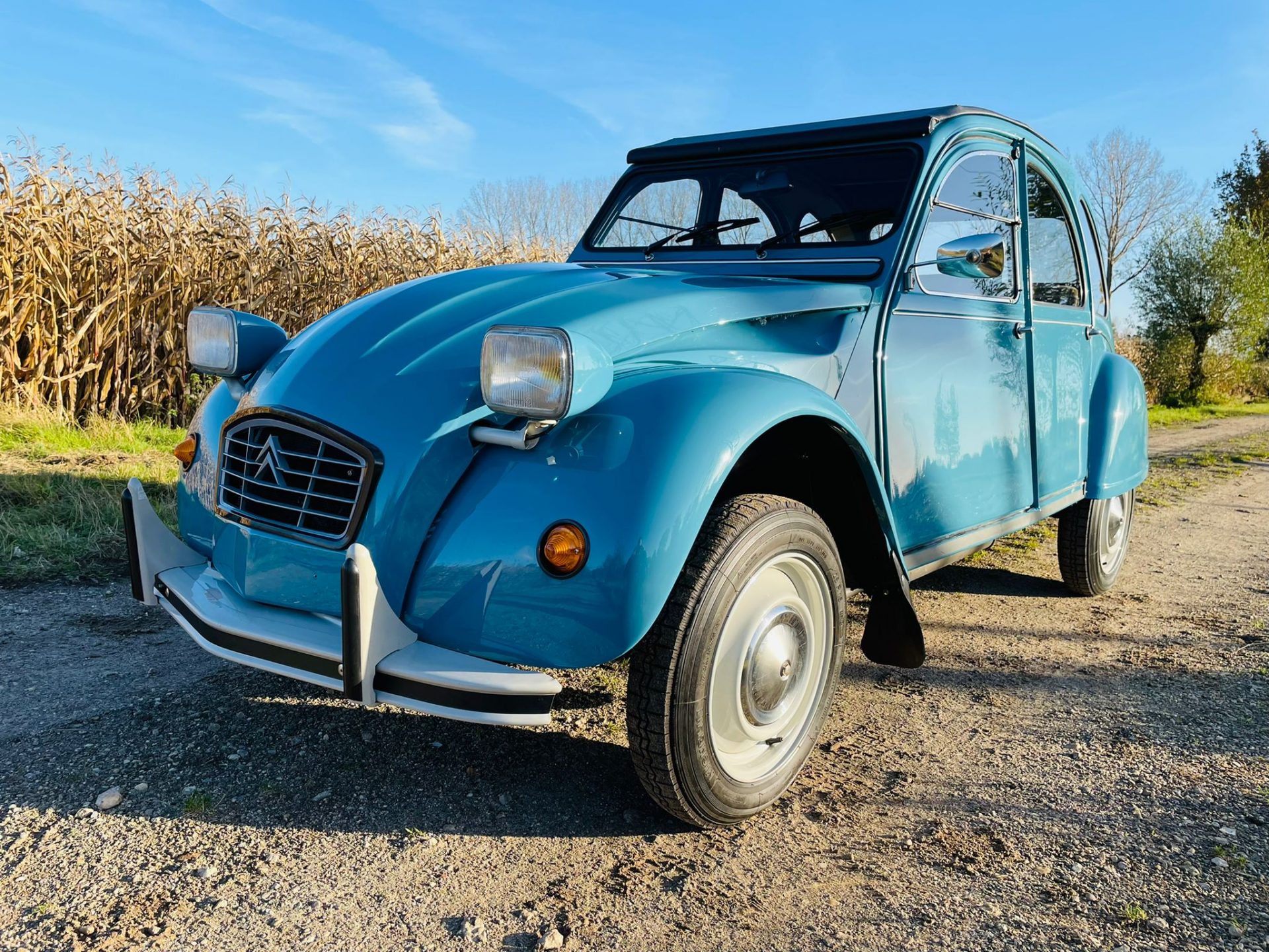 2cv6 Bleu Lagune 83 Ad V D Horst